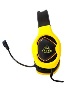 Buy Professional Over-Ear RGB Wired Gaming Headset  With Mic in Saudi Arabia