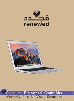 Buy Renewed - Macbook Air A1465 With 11-Inch Full HD Display,Intel Core i5 Processor/3rd Gen/4 GB RAM/128 GB SSD/Mac OS English/Arabic Silver in UAE