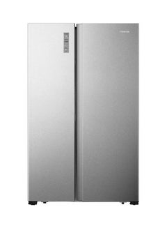 Buy Double Door Refrigerator 569L RS74W2NQ Silver in Saudi Arabia