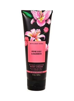 اشتري Pink Lily & Bamboo Ultimate Hydration Body Cream 226grams في الامارات