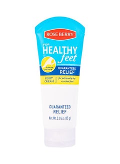 Buy Healthy Feet Guaranteed Relief Foot Cream For Extremely Dry Cracked Clear 85grams in Saudi Arabia