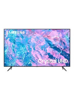 اشتري Samsung 58 Inch 4K UHD Smart LED TV with Built in Receiver - 58CU7000 58CU7000 Titan Gray في مصر