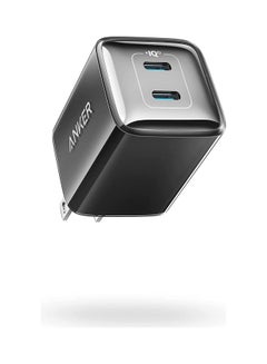 اشتري Anker USB C 40W، شاحن 521 (Nano Pro)، شاحن سريع مدمج PIQ 3.0 متين (غير قابل للطي) لهاتف iPhone 13/13 Mini/13 Pro/13 Pro Max/12، Galaxy، Pixel 4/3، iPad/iPad Mini ( الكابل غير متضمن) في مصر