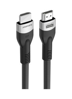 Buy Promate 8K HDMI Cable, Premium 48Gbps High-Speed HDMI 2.1 Audio Video Cable with Enhanced Audio Return, 5m Slim Cord and Dynamic HDR Support for Monitor, UHDTV, Projector, PrimeLink8K-500 Black in Egypt