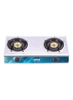 Buy Stainless Steel Gas Stove 2 Burner SF5313GC A Silver Blue in Saudi Arabia