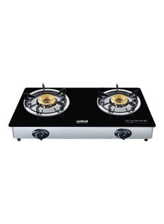 اشتري Glass Gas Stove 2 Burner SF5228GC B Black في الامارات