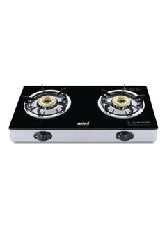 اشتري Glass Gas Stove 2 Burner SF5228GC A Black في الامارات