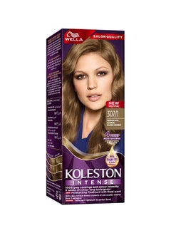 Buy Koleston Intense Hair Color 307/1 Medium Ash Blonde in UAE