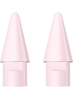 اشتري 2 Pieces Smooth Writing Capacitive Stylus Tips Replacement Nibs Compatible With Pencil 2nd And 1st Generation Pink في الامارات