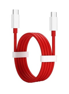 Buy 1 Pack Of OnePlus Type C To Type C Cable Red in UAE