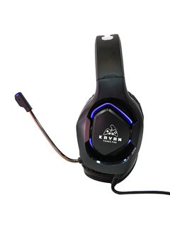 Buy Professional Over-Ear RGB Wired Gaming Headset With Mic in Saudi Arabia