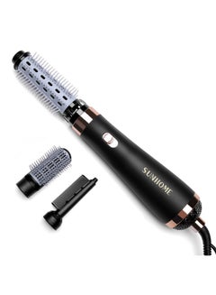 Buy 3-in-1 Hair Dryer Brush Gold/Black in UAE