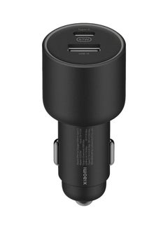 اشتري USB-A With Type-C Car Charger 67W Black في الامارات