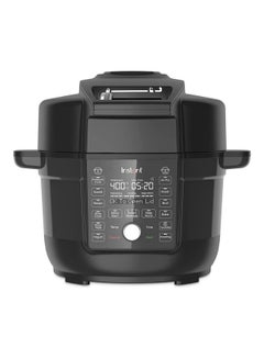 اشتري Gourmet Crisp Ultimate Electric Multi Use Pressure Cooker And Air Fryer 6.2 L 1500.0 W SLCO65001 Black في الامارات