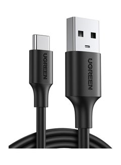Buy USB-A To Type-C Cable With Nickel-Plated Connector 3M Black in Saudi Arabia