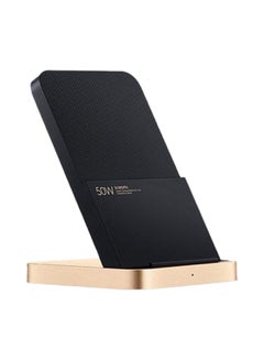 اشتري Wireless Charging Stand 50W Black/Gold في السعودية