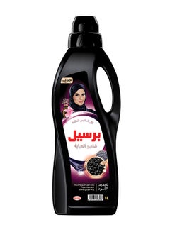 Buy Abaya Shampoo Liquid Detergent With A Unique 3D Formula For Black Colour Renewal Abaya Cleanliness And Long-Lasting Fragrance Anaqa Musk And Flower Black 1Liters in UAE
