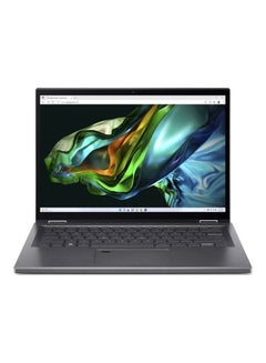 اشتري Aspire 5 Spin A5SP14-51MTN-51V9 Touch 2 in 1 Laptop With 14-Inch Display, Core i5-1335U Processor/8GB RAM/512GB SSD/Intel Iris XE Graphics/Windows 11 Home English Steel Grey في الامارات