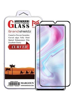 Buy Xiaomi Mi Note 10 Lite Screen Protector Tempered Glass Full Glue Back Clear in UAE