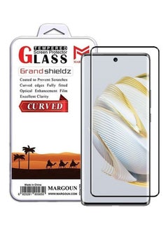 Buy Huawei Nova 10 SE Screen Protector Tempered Glass Full Glue Back Clear in UAE