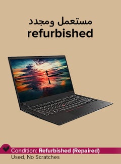 Buy Refurbished - ThinkPad X1 Carbon Gen 4 Laptop With 14-Inch Display,i5-6300U/6TH GEN/256GB SSD/8 GB RAM English Black in UAE