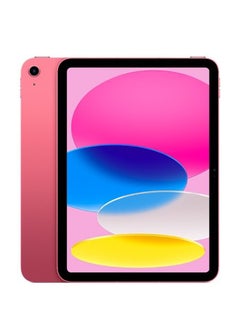 Buy iPad 2022 (10th Gen) 10.9 inch Pink 256GB WiFi - International Version in Saudi Arabia