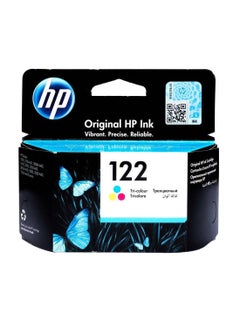 Buy 122 Tri-Colour Original Ink Cartridge CH562HE Tricolour in Saudi Arabia