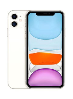 Buy iPhone 11 White 64GB 4G LTE (2020 - Slim Packing) - International Version in Saudi Arabia