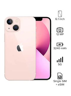 Buy iPhone 13 256GB Pink 5G With Facetime - International Version in UAE