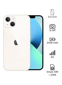 Buy iPhone 13 Mini 512GB Starlight 5G With Facetime - International Specs in UAE