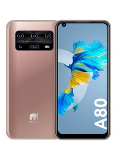 Buy A80 Cell Phone Unlocked, 6.8" FHD+ Screen, Dual SIM Smartphone 3G, 3800mAh Massive Battery, Cell Phone with 13MP+5MP,Quad Core 3GB 32GB Phone - Gold in UAE
