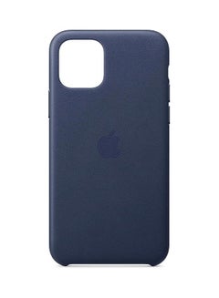 Buy iPhone 11 Pro Leather Case Midnight Blue in UAE