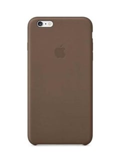 Buy iPhone 6 Plus Leather Case Brown in UAE