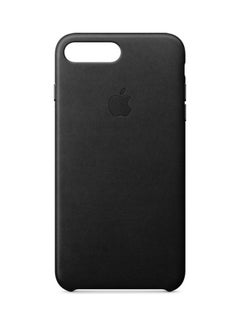 Buy iPhone 8Plus/7Plus Leather Case Black in UAE