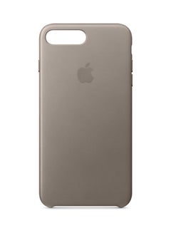 Buy iPhone 8Plus/7Plus Leather Case Taupe in UAE