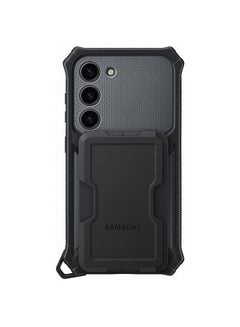 Buy Galaxy S23 Rugged Gagdet Case Black in UAE