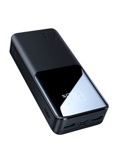 Buy JR-QP192 20000mAh 22.5W Ultra Fast Charging Power Bank 2 Input 3 Output External Battery Pack Black in UAE