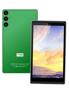 Buy CM525 Smart Android Tablet 7 Inch IPS Touch Screen Single SIM 4GB RAM 64GB 5G LTE WiFi - GPS and Bluetooth Zoom Supported Face Unlock Kid Tablet PC Green in Saudi Arabia