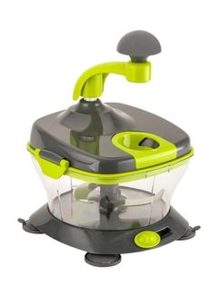 Buy BPA Free Multi Hand Manual Food Chopper Green in UAE