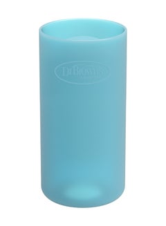 Buy Narrow Glass Bottle Sleeve, 8 Oz/250 Ml  - Blue in UAE