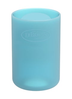 Buy Narrow Glass Bottle Sleeve, 4 Oz/120 Ml - Blue in UAE