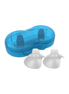 Buy Nipple Shield With Sterilizer Case, Size 1, Pack Of  2 in UAE