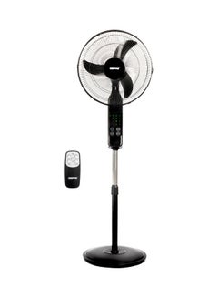 اشتري 16-Inch Stand Fan With Remote Control And LED Display 60 وات GF9466N Black في السعودية