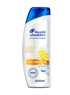 Buy Citrus FreshAnti-Dandruff Shampoo For Greasy Hair 600ml in Saudi Arabia