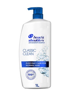 Buy Classic Clean Anti-Dandruff Shampoo For Normal Hair 1Liters in UAE