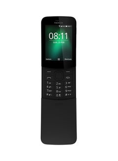 اشتري هاتف 8110 بشريحتين، وذاكرة داخلية سعة 4 جيجابايت، وذاكرة رام 512 ميجابايت يدعم تقنية 4G LTE، لون أسود في الامارات