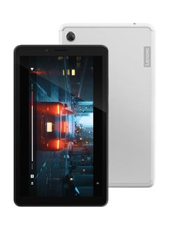 Buy Tab-M7 7305X, 7-Inch, 2GB RAM, 32GB, Wi-Fi, 4G LTE, Platinum Grey With Back Cover And Screen Protector in UAE