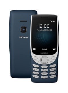 اشتري هاتف 8210 يتميز يدعم الاتصال بتقنية 4G وبمشغل MP3 مدمج وراديو FM لاسلكي مع لعبة الثعبان الكلاسيكية (ثنائي الشريحة) – باللون الأزرق في الامارات