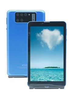 اشتري 5G Smart 7" Tablet S14 Android 10.0 Dual-Sim Tab With 3GB RAM 32GB ROM Quad Core CPU Bluetooth WiFi PC (Blue) في السعودية