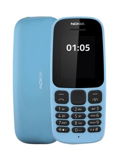 اشتري هاتف 105 بذاكرة رام سعة 32 ميجابايت وذاكرة داخلية سعة 16 ميجابايت ويدعم تقنية 4G بلون أزرق فاتح - إصدار الشرق الأوسط في السعودية
